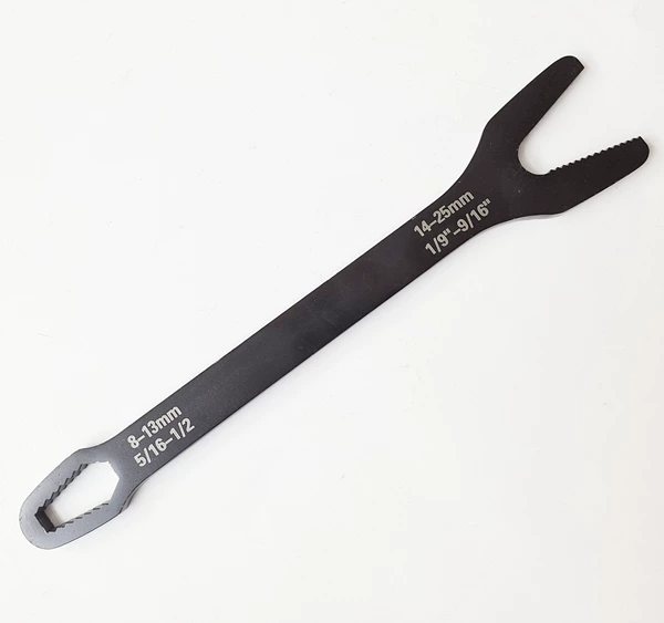 Type B 8-25MM black plastic