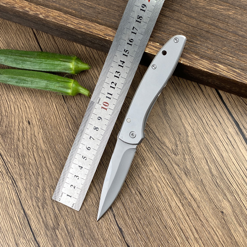 跨境货源厂家直供不锈钢户外折叠刀防身折刀露营防身口袋小刀具