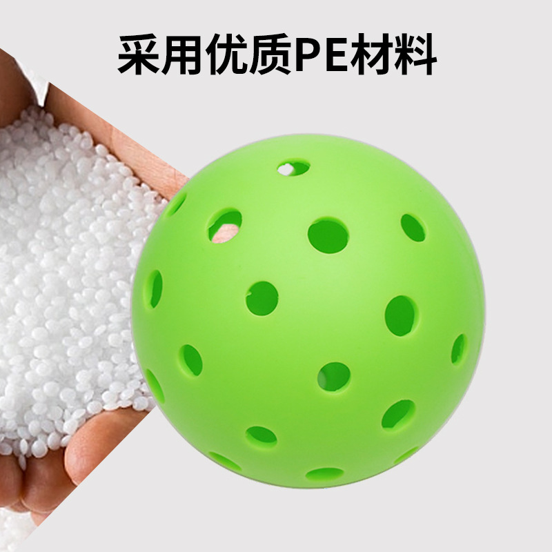 Fábrica al por mayor pico bola de golf agujero Bola con agujeros interior deportes práctica béisbol color Juguetes