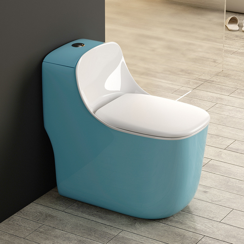 inodoro de bombeo individual de tipo pequeño gran impulso asiento de inodoro doméstico tipo sifón de supertorsión asiento de hotel anticongelante doméstico