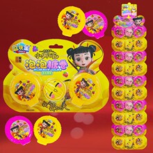大果卷儿童网红厂家批发休闲零食    哪吒造型泡泡卷水果味糖