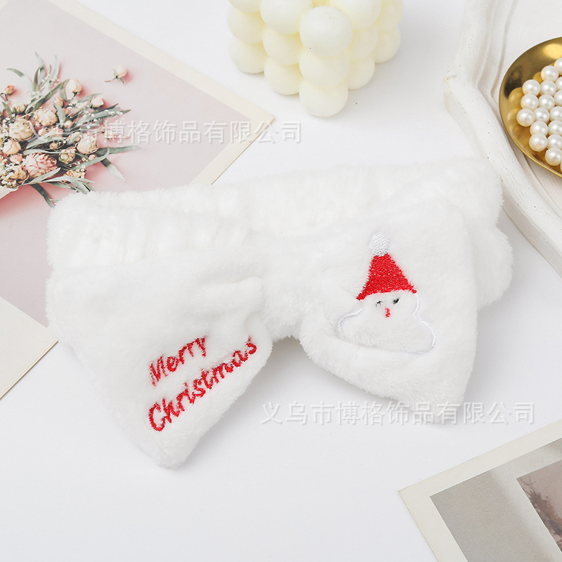 Nuevos accesorios para el cabello de fresa lindo oso de peluche banda para el cabello arco banda para el cabello al por mayor en stock hogar máscara de ojos fábrica