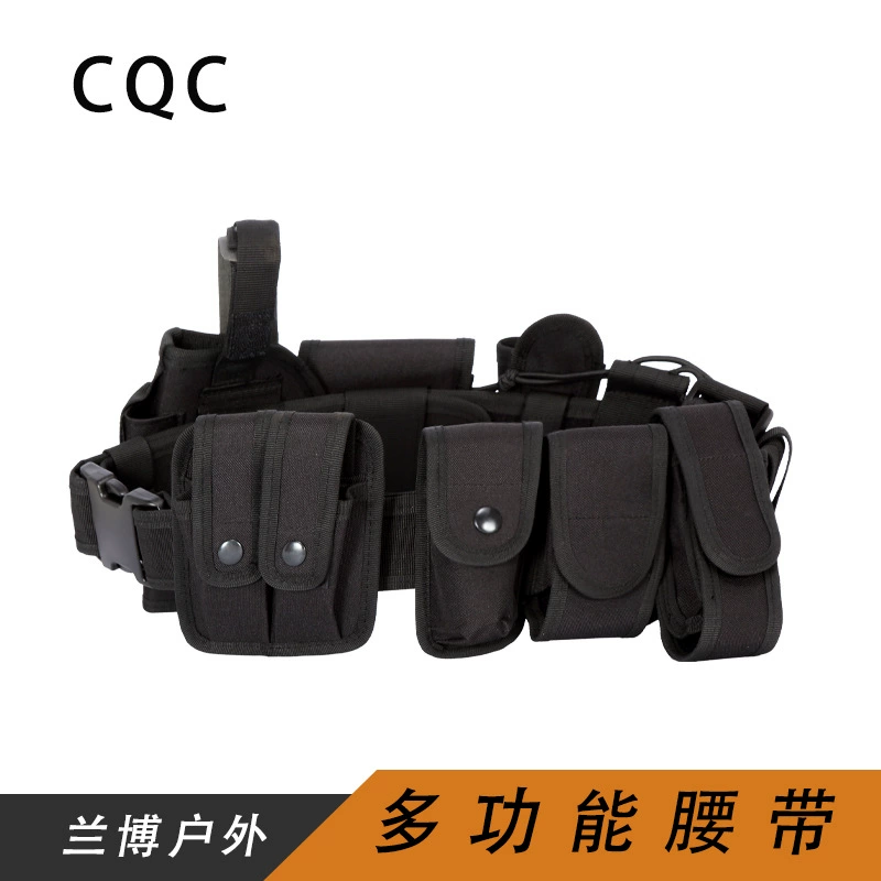 Тактический ремень с поясным уплотнением безопасности