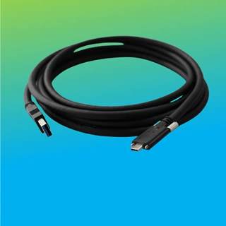 USB3.0A对type -c直头带锁光纤线缆高柔拖链线工业相机设备用线