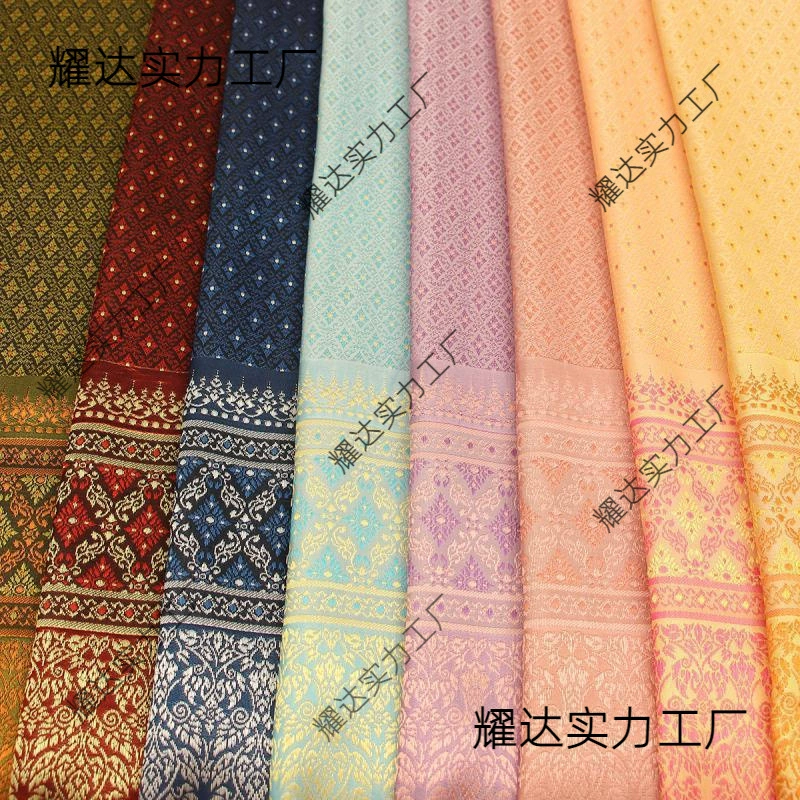 Эthnic cloth Myanmar, красная юбка, этнический стиль, Таиланд