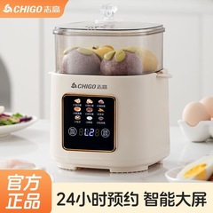 智能迷你煮蛋器早餐机双层多功能预约家用迷你蒸蛋器可蒸煮早餐机