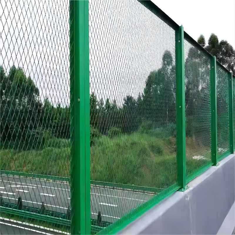 批发高速路防抛网铁丝网小区天桥防落物护栏网框架护栏桥梁防坠网