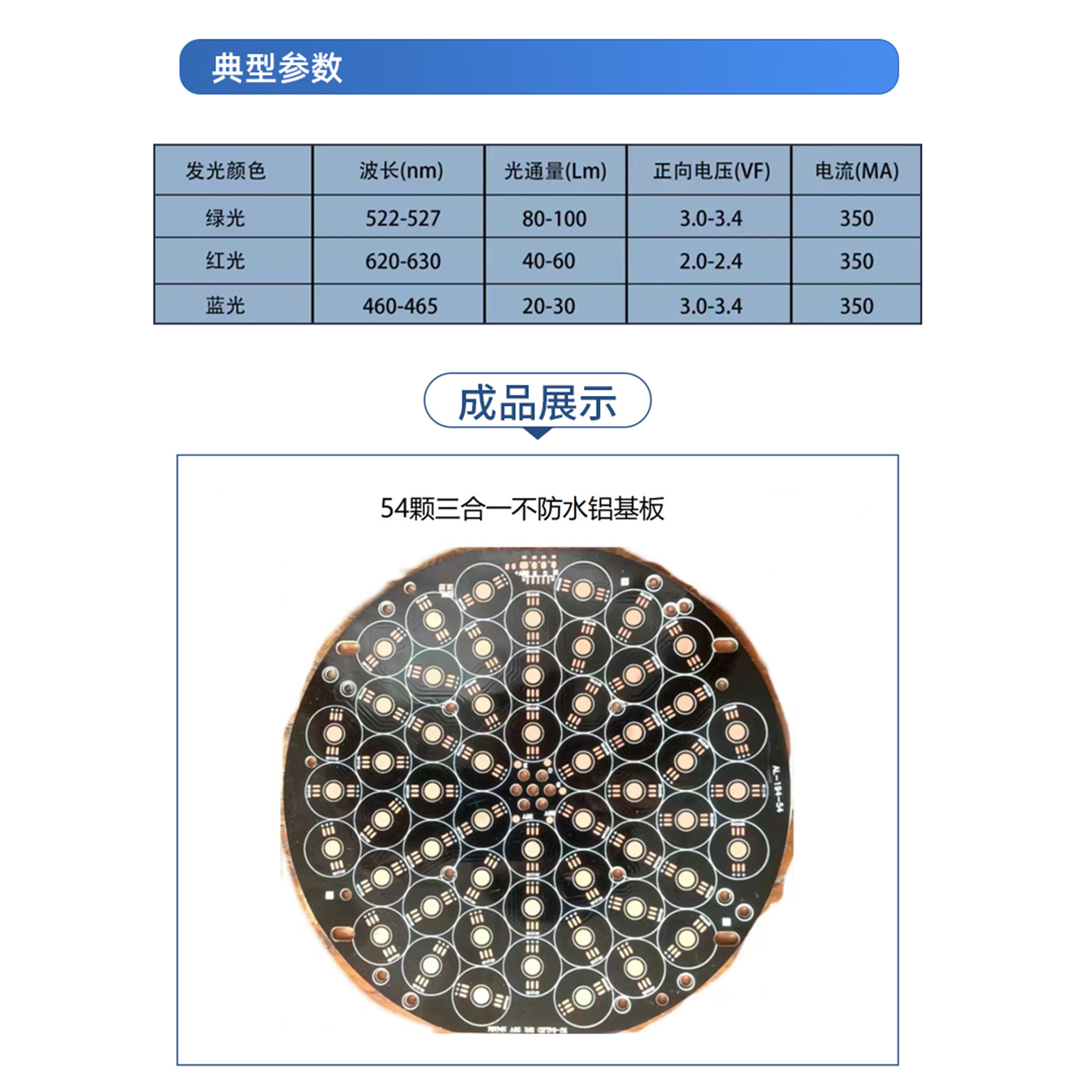 3W���������߲��̺�����ɫLED��ɫ�����̴����߲���̨�ƹ��