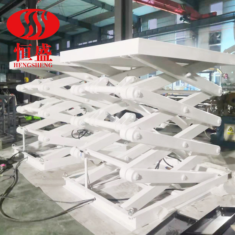 厂家现货固定剪叉升降机仓库载货升降平台小空间升降机杂物提升机