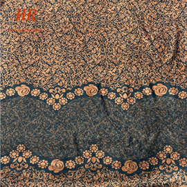 韩国绒印花丝绒布韩国绒棉服外套面料丝绒热转印现货可花型