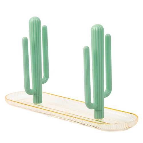 Kitchen storage high-end knife fork chopstick holder shelf chopstick drainage rack cactus chopstick storage rack