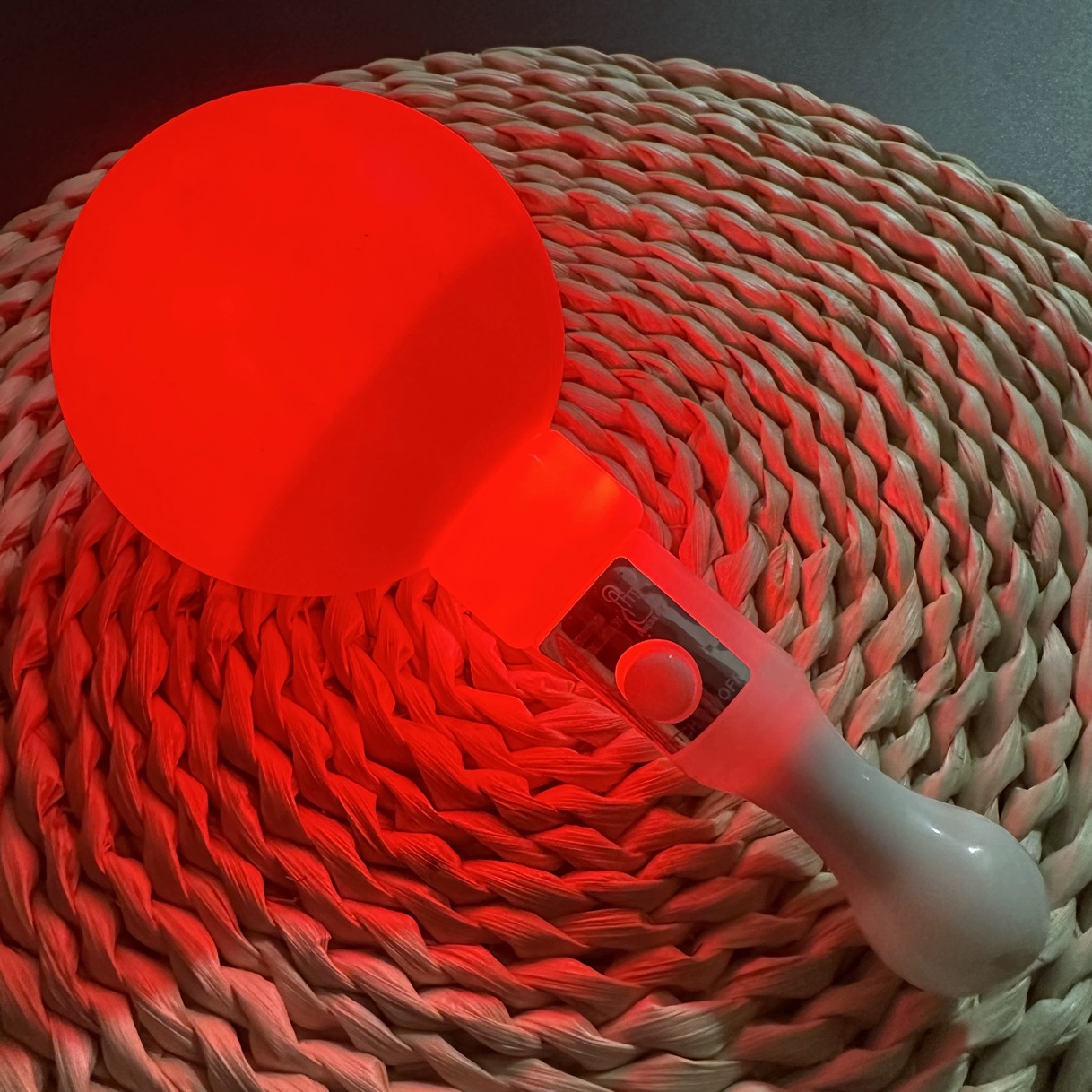 Martillo de arena luminoso props sonoros varilla fluorescente mano luminosa atmósfera reunión anual de palos de apoyo bar fiesta KTV