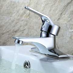 全銅面盆水龍頭冷熱雙孔 三孔家用台盆衛生間洗手盆洗臉盆混水閥