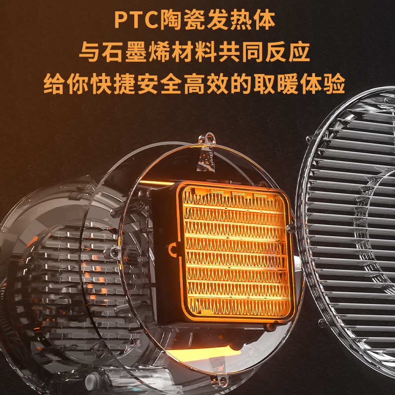 VCJ家用取暖器桌面迷你台式电暖扇小太阳立式速热小型静音暖风机|undefined