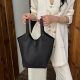2025 New Niche Design Vegetable Basket Women's Bag Top Layer Cowhide Hand Shoulder Crossbody Casual All-match Bucket Bag