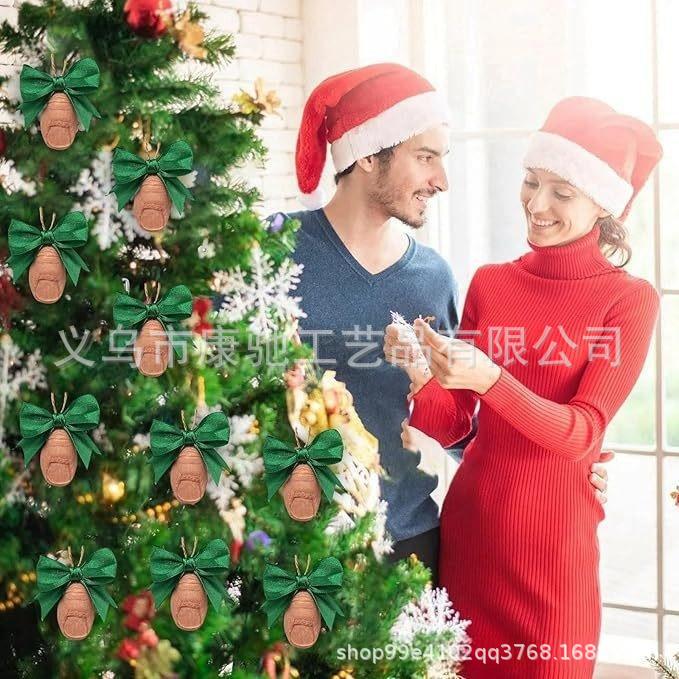 Cross-Border Christmas Decorations: Cute Resin Crafts Hanging Ornaments, Home Decor Design, Christmas Tree Ornaments