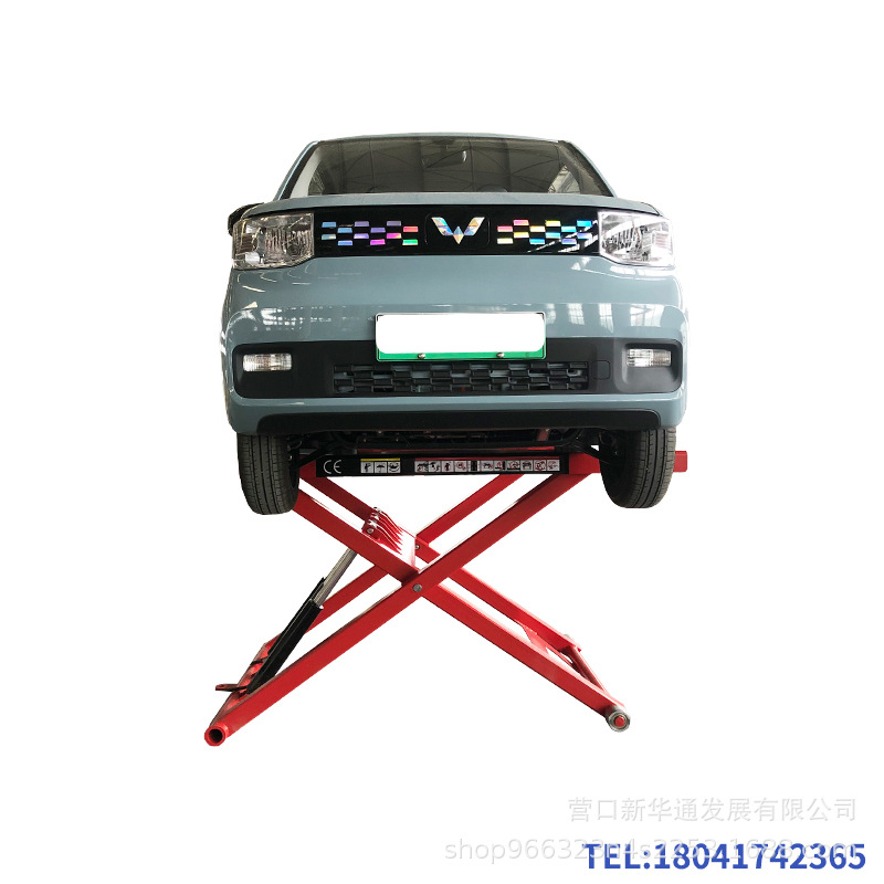 Elevador de coche Liba 1,25 m 3 toneladas elevador de cizalla móvil portátil elevador hidráulico eléctrico