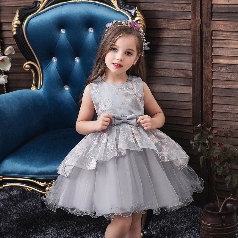 Amazon Hot Selling Baby Toddler Wedding Dress Princess Dress Girl Irregular Embroidered Puffy Dress Washing Water Dress Amazon Hot Selling Baby Toddler Wedding Dress Princess Dress Girl Irregular Embroidered Puffy Dress Washing Water Dress