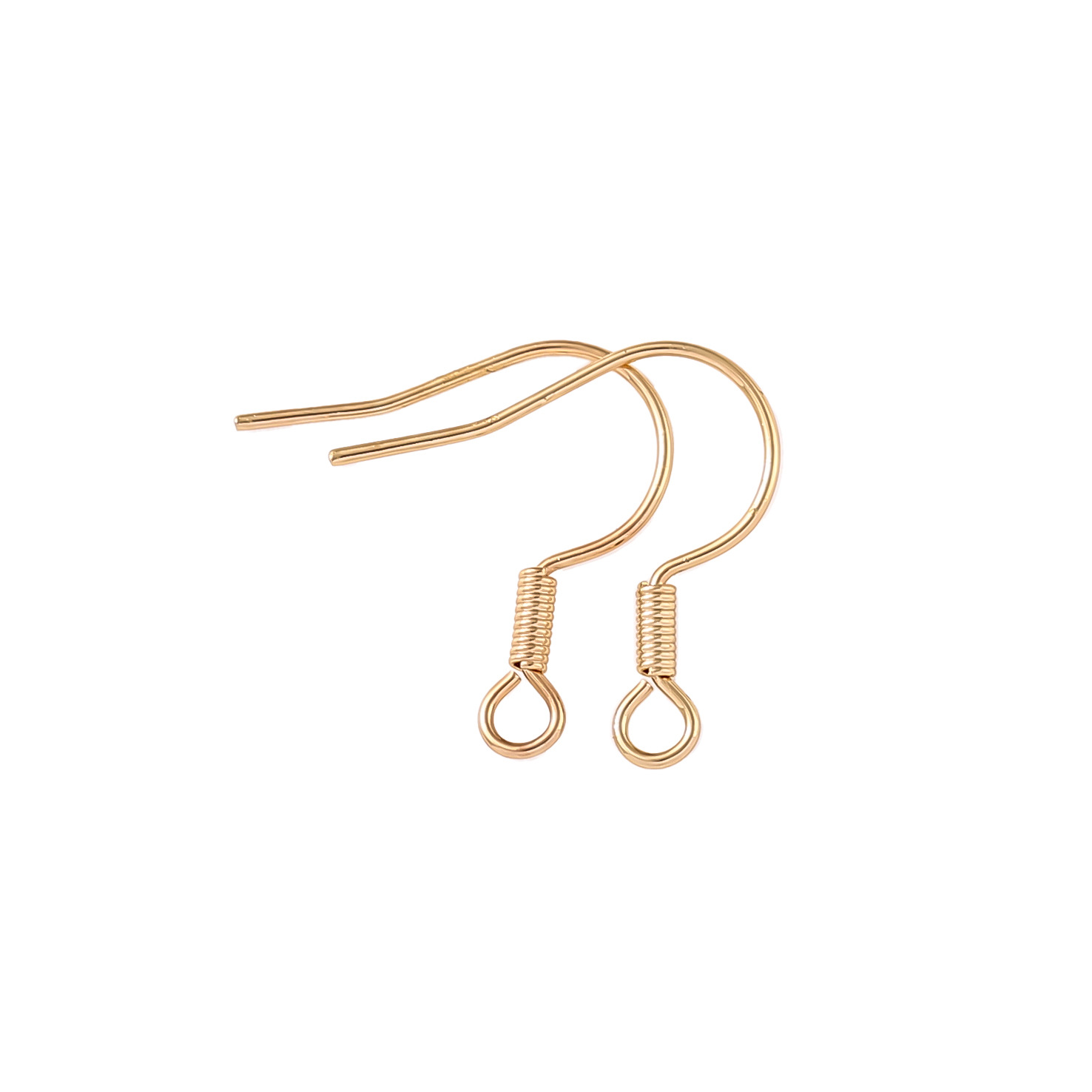100 PCS/Package Quantity 100 PCS/Package Copper Geometric Hook Earring Findings
