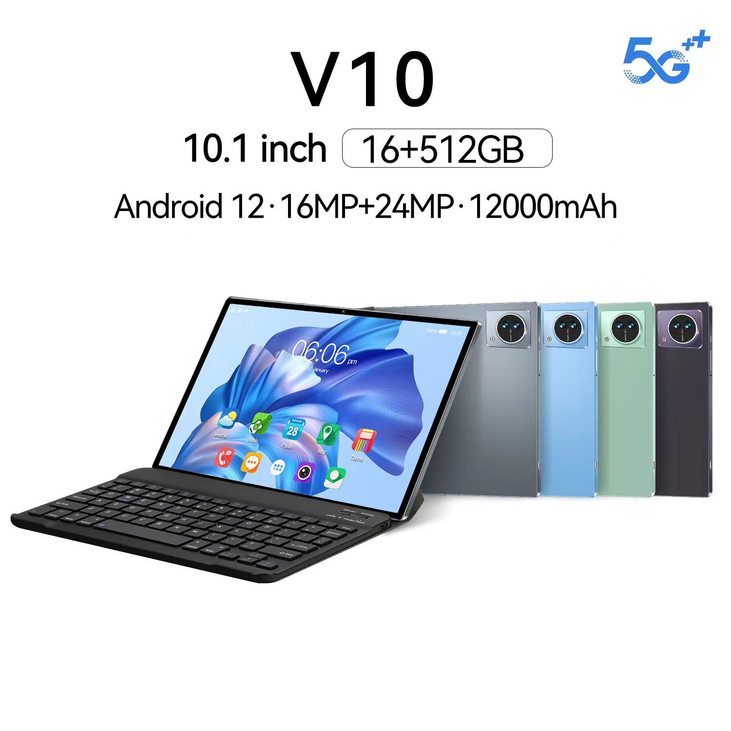 C source factory in stock direct supply of new cross-border 10.1 inch 6 64G tablet eight nuclear dual card
