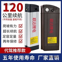 鋰電池48V智能銀魚海霸款電動車鋰電池折疊外賣代駕車送充麥太保