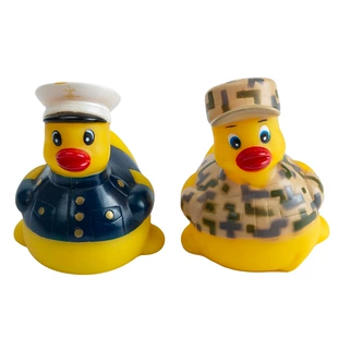Игрушка для купания солдатик-утёнок из ПВХ