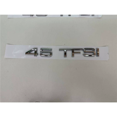 A3A4L tail emblem sticker A5A6L: Car logo - standard-45tfsi