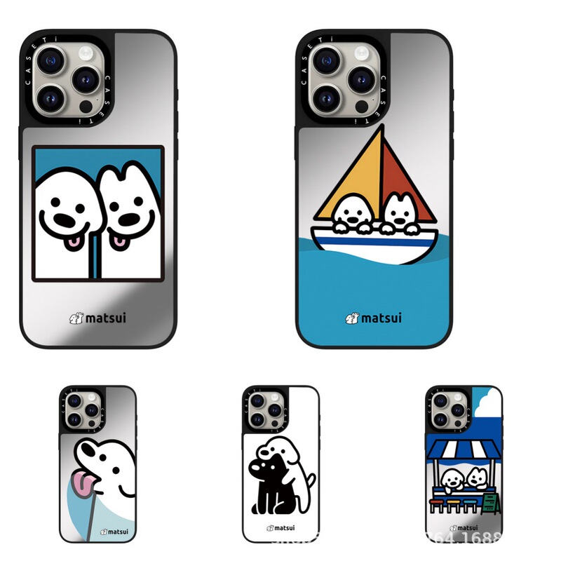 Light Luxury Dog-Themed Photo Case Suitable for iPhone Apple 17 Pro Max, 16/15, Trendy 14P