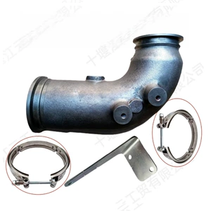 Cummins 6Ztaa13 mühərriki üçün çuqun səsboğucu birləşmə hissələri 2874297 kronşteyn 2873988 komponenti