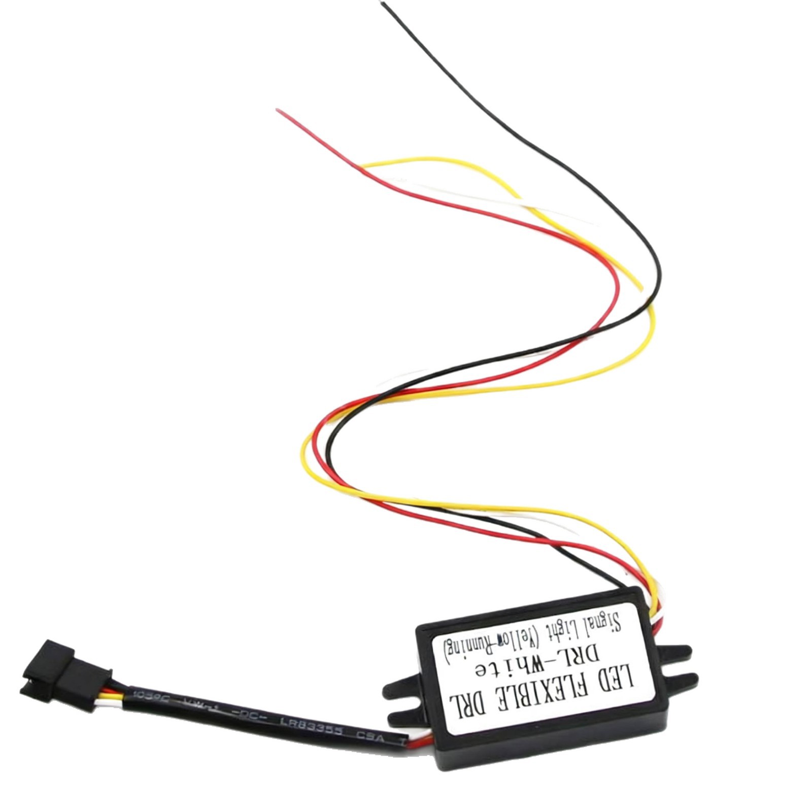 Venta al por mayor brillante LED incorporado de dos colores streamer lágrima ojo luz 60cm guía de luz diurna barra de luz ceja