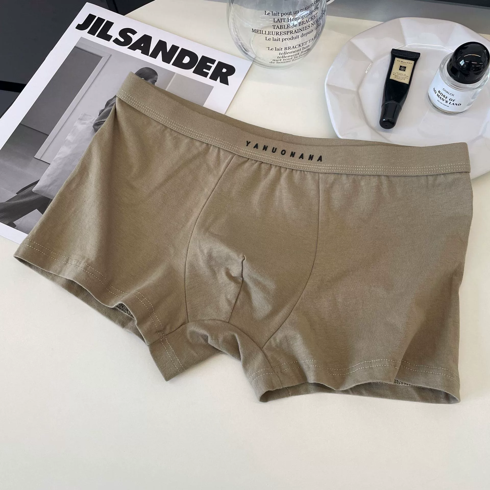 Антибактериальные мужские трусы-боксеры из хлопка, дышащие комфорт underwear, размерные ряды L–5XL, многоцветные