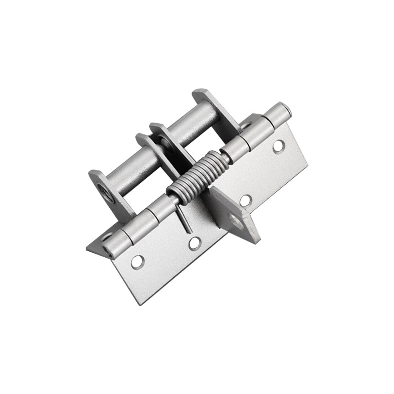 Puerta multifuncional más cerca de puerta automática cierre de la bisagra buffer 4 pulgadas invisible puerta primavera bisagra 90 grados ángulo recto localizador