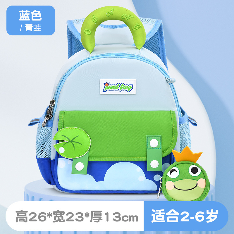 Nueva Escuela de Kindergarten dinosaurio niños y niñas de 3-6 años de edad de dibujos animados lindo súper ligero de gran capacidad mochila casual