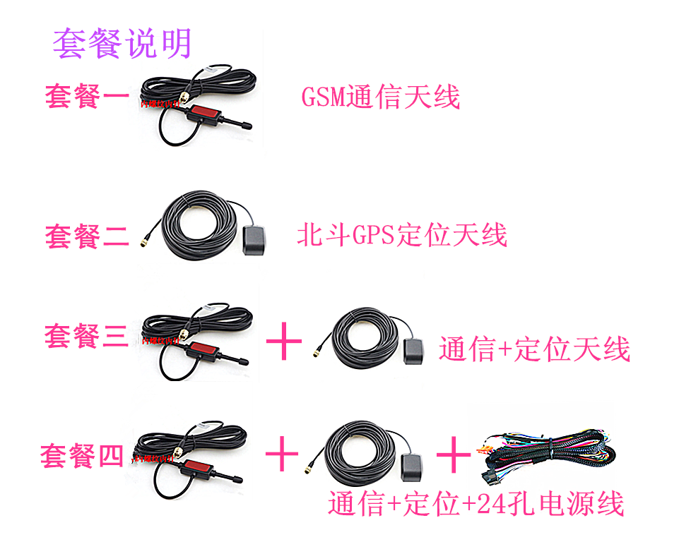 GPS Dash Cam Satellite Positioning BDS Antenna GPRS Communication Antenna