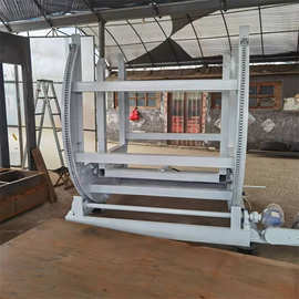 遥控液压翻板机图片钢材铝材复合板翻板机设备整跺板材翻板机厂家