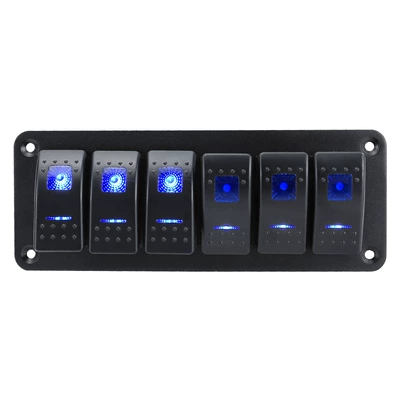 combination board DC12-24V, Other Car Modifications - six-position-panel