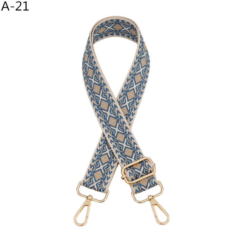 Bag Strap Bag Accessories Type All Seasons Polyester Printing Bag Strap