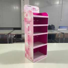 雪弗板亚克力定制商超落地展示儿童用品展示陈列架台面商品展示架