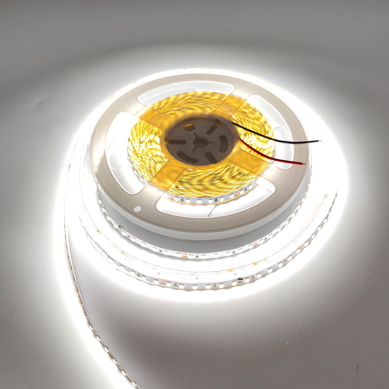 LED strip 24V 2835 high brightness 60 lights 120 lights 180 lights 240 lights copper bracket high visibility industrial adhesive SMT flexible light bar