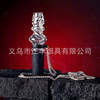Cross -border hot -selling water cigarette pot glass silicon glue bite mouth with a hanging neck rope hookah glass bite mouth water cigarette accessories