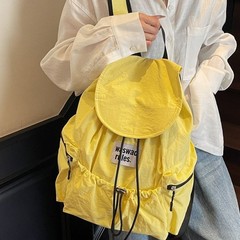2025 新しいクロスボーダーカジュアルバックパック大容量バックパック通勤巾着フリップ軽量旅行バックパック