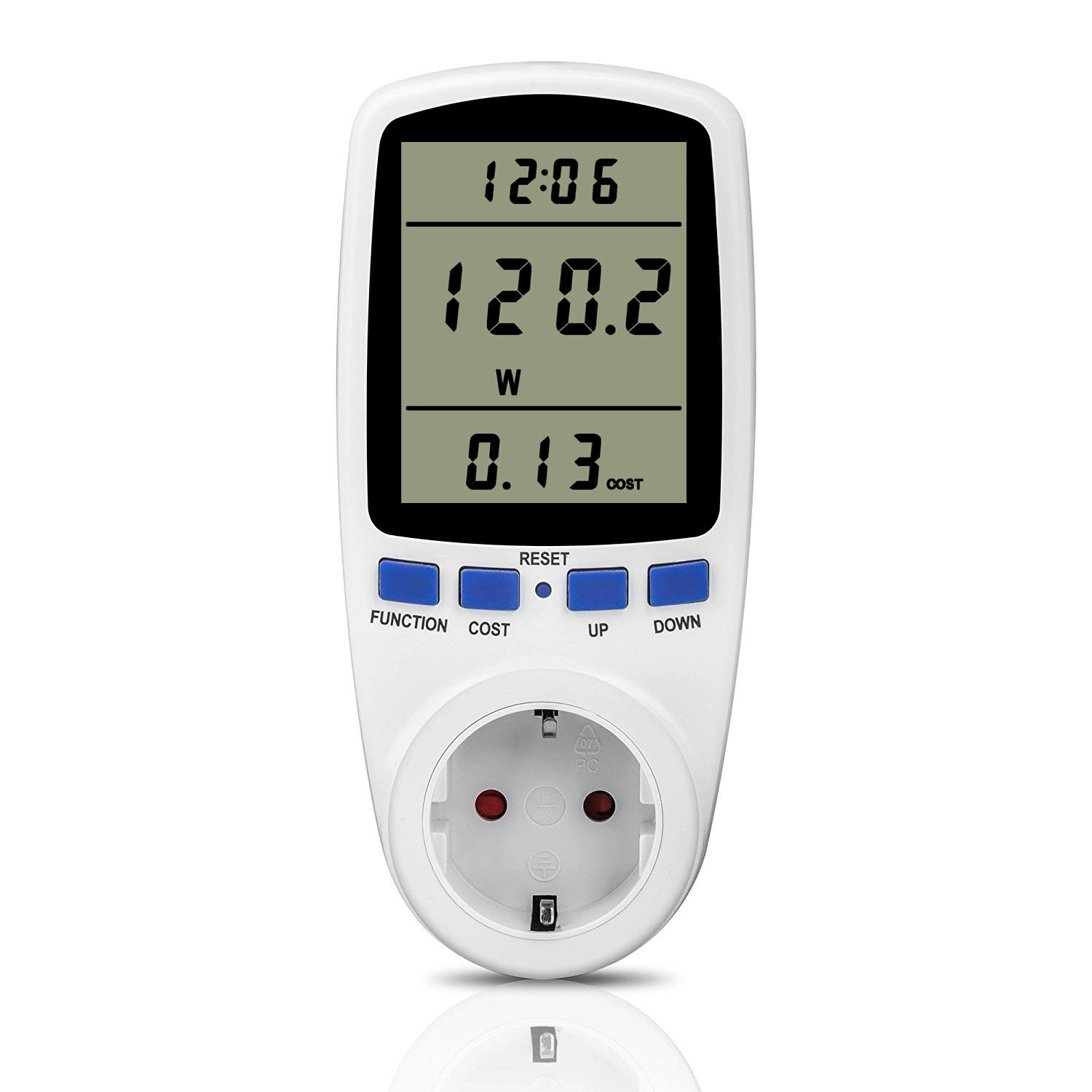 Фабрика прямых продаж Европейская электрическая розетка для измерения мощности