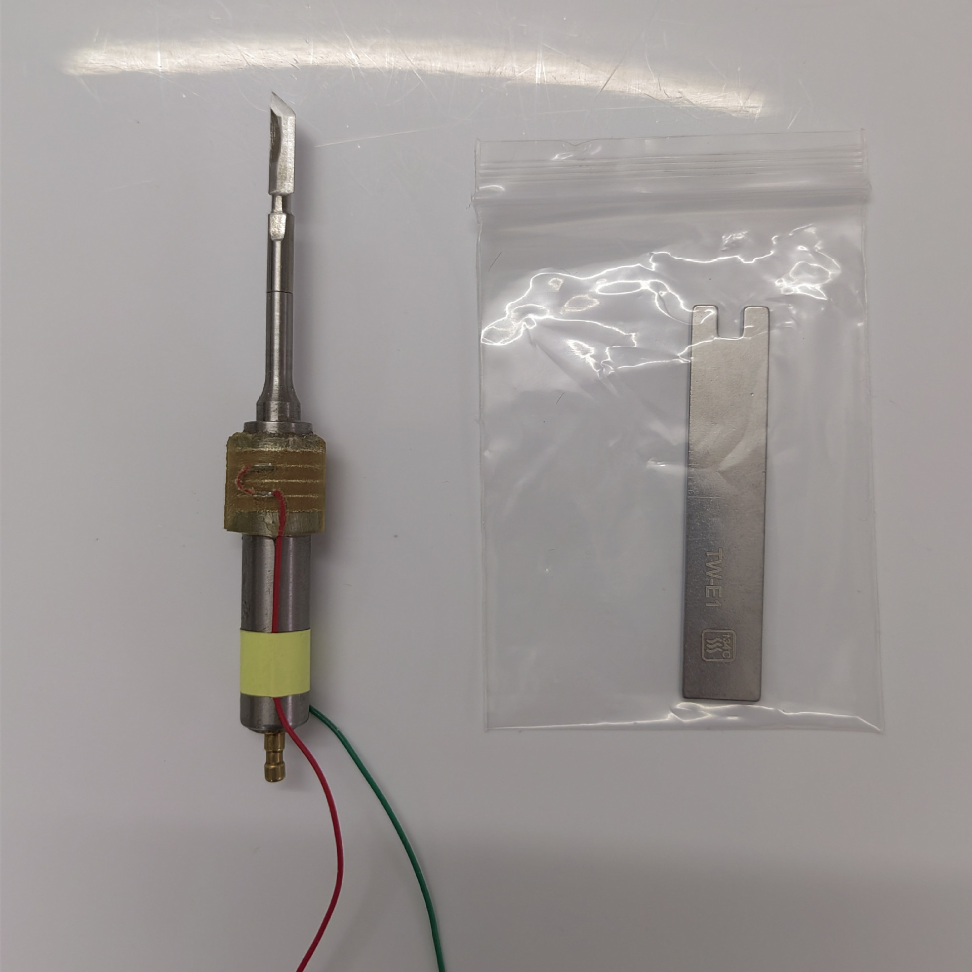 大功率超声波切割刀换能器振子带不锈钢薄长刃斜刀送扳手绝缘防水