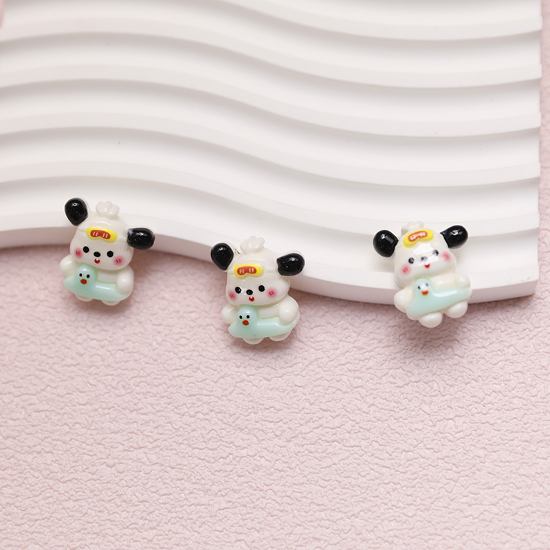 파차 개 수영 반지 25*22mm