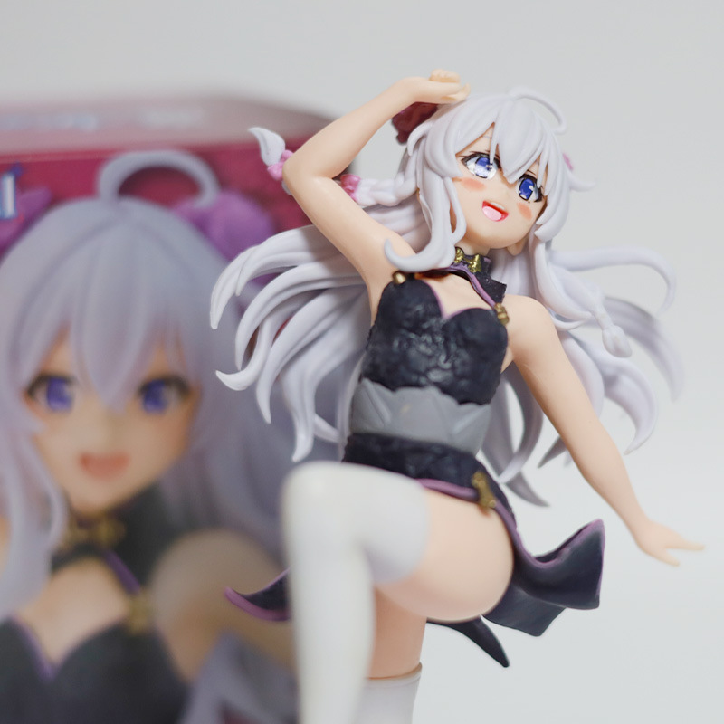 批发/代发代发/批发 魔女伊蕾娜猫耳手办 站姿国风旗袍 美少女摆|undefined