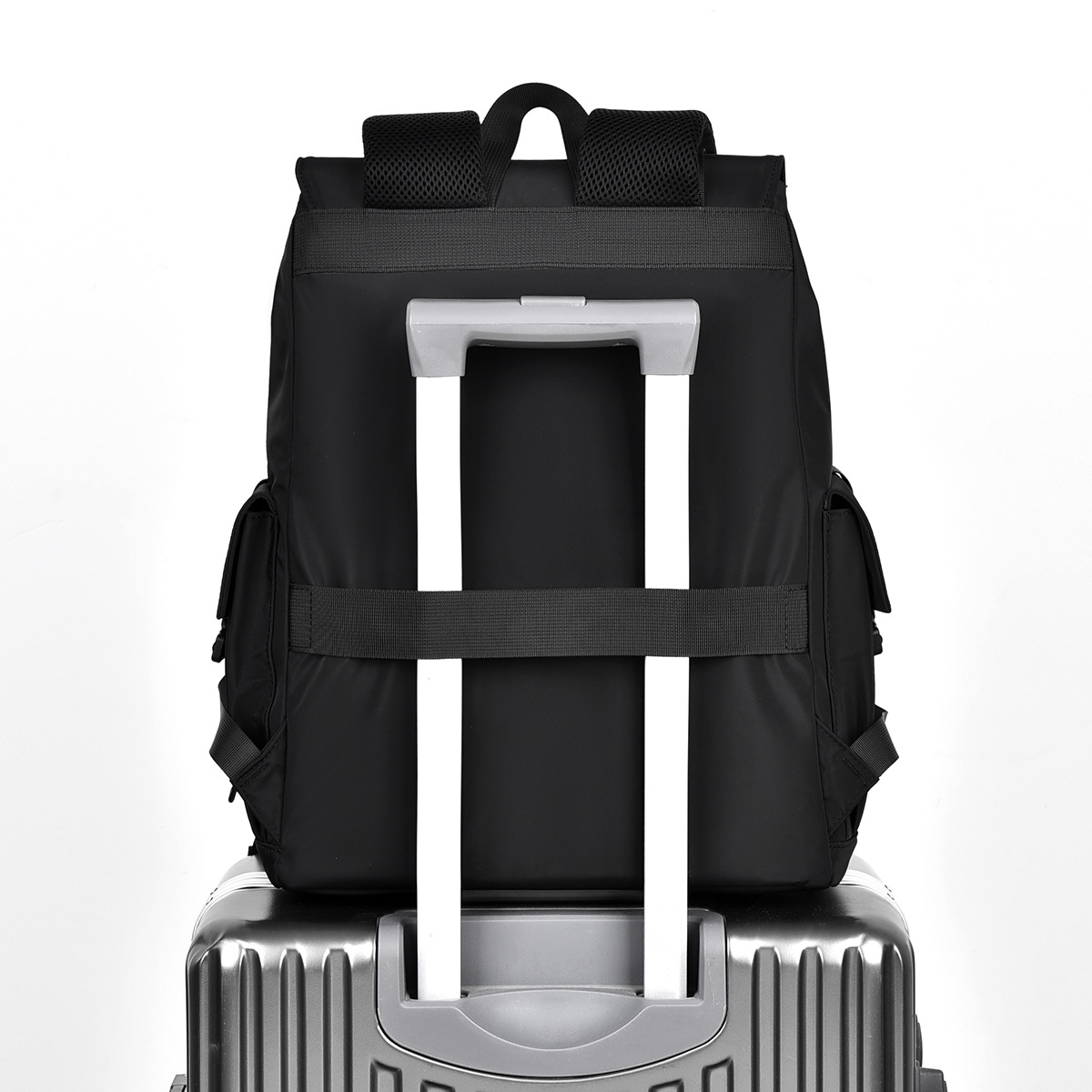 2024 nueva mochila de tela Oxford para hombre, portátil, bolso de computadora multifuncional, mochila escolar, mochila impermeable de gran capacidad