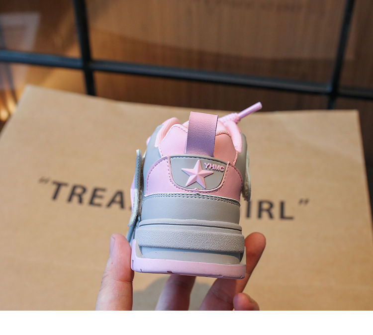 Semelle souple pour enfants, nouvelle édition coréenne, automne/hiver 2024, peluche confortable et chaude, sport pour garçons, petites filles, Cricket_voghion.com