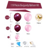 Balloon, set, burgundy chain, decorations, layout, Amazon, wholesale