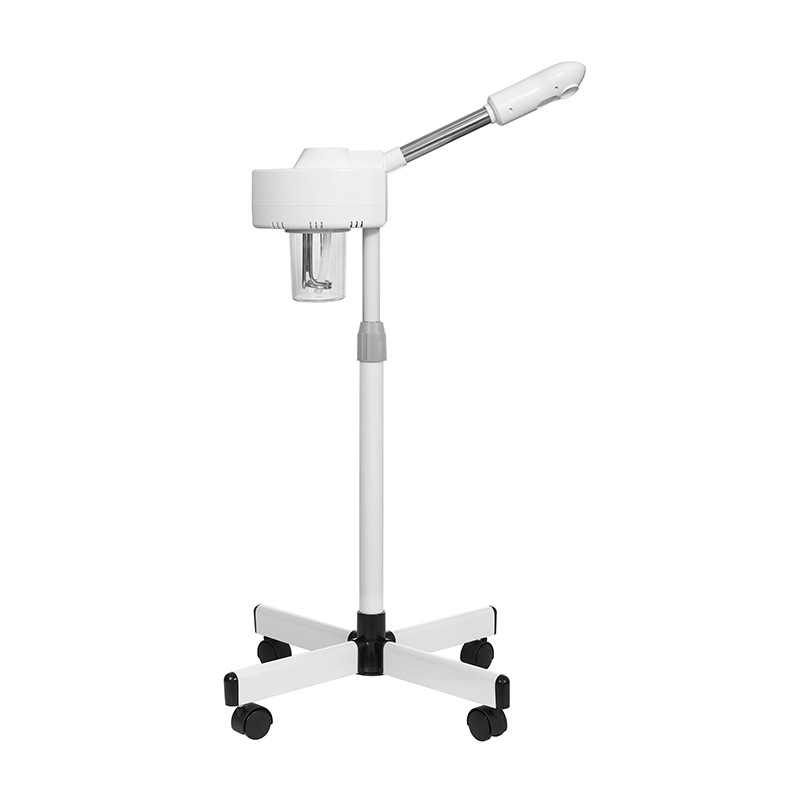 Máquina de pulverización de calor de un solo tubo para salón de belleza, vapor de cara especial 2 en 1 nanómetro pulverización de agua, vapor de cara al por mayor