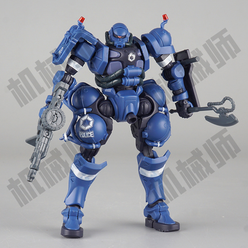 [Mechanic] Military and Police Zaku Hg 1/144 Gundam Model Gquuuuuux g Quax Assembly Model